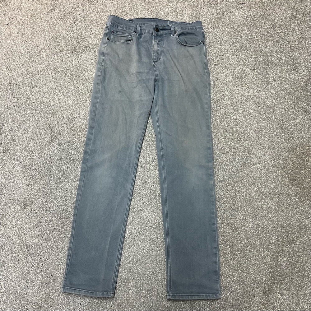 Marine Layer Jeans Men's Size 33x32 Slim straight Fit Blue Gray Cotton 30x32 Act